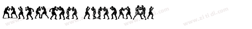 BOXING Regular字体转换 BOXING Regular字体转换